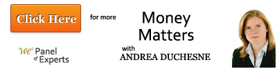 MONEY MATTERS with Andrea Duchesne